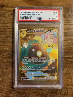 2025 Pokemon JTG Iono’s Bellibolt EX Hyper Rare PSA 9 - Image 1