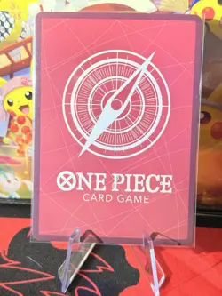 OP11-001 Koby Alt Art Leader One Piece A Fist of Divine Speed Japanese Near Mint - Image 2