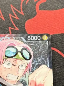 OP11-001 Koby Alt Art Leader One Piece A Fist of Divine Speed Japanese Near Mint - Image 4