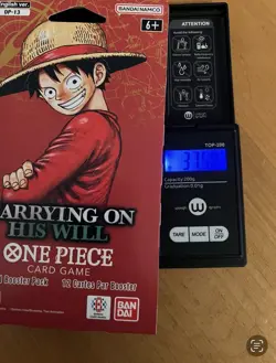One Piece OP-13 CARRYING ON HIS WILL Sleeved Booster Pack - Heavy - 37.50g 🔥🔥 - Image 1