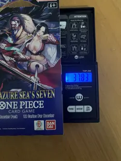 One Piece OP-14 The Azure Sea’s Seven Sleeved Booster Pack - Heavy - 37.83g 🔥🔥 - Image 1