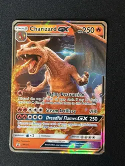 Charizard GX SM195 SM: Promo Full Art GX Holo Pokemon TCG Card - Image 1