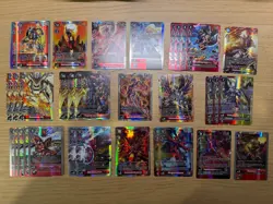Red SR bundle - Digimon TCG Card Game Super Rare Bandai Holo - Image 1