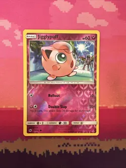 Pokemon Card Jigglypuff Crimson Invasion Reverse Holo Common 71/111 Near Mint - Image 1