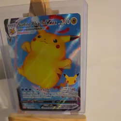 Surfing Pikachu VMAX 009/025 Full Art Celebrations Pokemon Card TCG Pack Fresh - Image 4