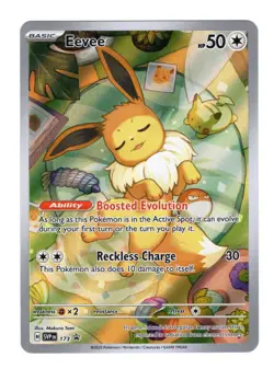 Eevee 173 Sv: Scarlet & Violet Promo Pokemon Card Holo NM - Image 1