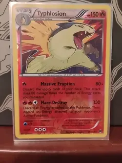 Pokemon XY Breakthrough Typhlosion Reverse Holo Card #20/162 2015 - Image 1