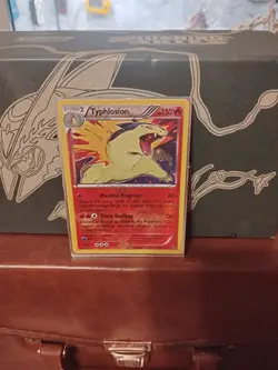 Pokemon XY Breakthrough Typhlosion Reverse Holo Card #20/162 2015 - Image 4