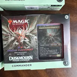 Magic The Gathering Duskmourn House of Horror Commander Deck Set of 4 New Sealed - Image 4