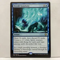 MTG Occult Epiphany Magic: The Gathering Commander: Innistrad: Crimson Vow #014 - Image 1