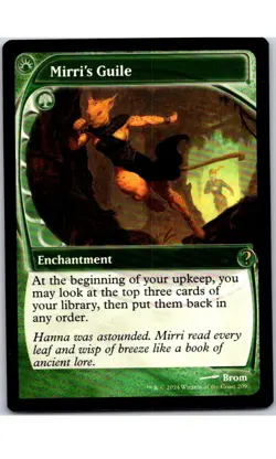2024 MTG Magic The Gathering MB2 Mystery Booster Future Sight #209 Mirri's Guile - Image 1