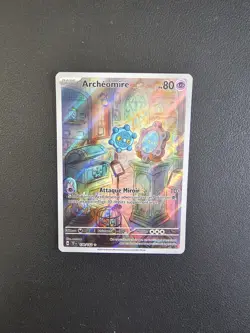 Carte Pokemon Archeomire Alt AR 170/162 EV5 FR Forces Temporelles - Image 1