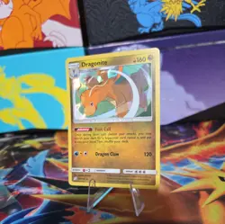 2019 Pokemon Sun & Moon Team Up Dragonite Holo #119/181 - Image 2