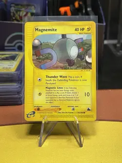 Pokemon Magnemite 76/144 Skyridge E Reader 2003 NM - Image 1
