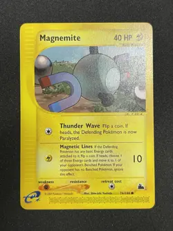 Pokemon Magnemite 76/144 Skyridge E Reader 2003 NM - Image 2