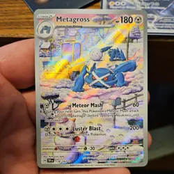 Pokemon Metagross Illustration Rare Holo SV05: Temporal Forces 178/162 2024 - Image 1