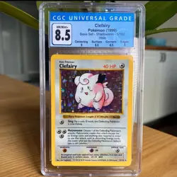 Clefairy - Shadowless -5/102 - CGC 8.5 - Base - Pokemon - Image 1