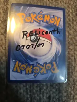 RELICANTH 0707/07 CBB4C Gem Pack 4 Pokemon Simplified Chinese US Seller - Image 5