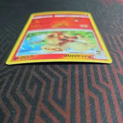 Pokemon TCG Arcanine 22/149 Sun & Moon Base Set Reverse Holo - Image 3