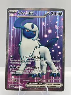 Absol ex 214/197 Ultra Rare Obsidian Flames Pokemon NM - Image 1