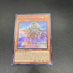 YuGiOh Edea the Heavenly Squire CR08-AE057 Secret Asian English A - Image 1