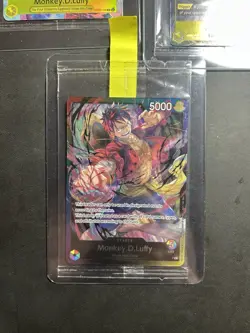 One Piece TCG SEALED Promos OVP Luffy / Zoro Egghead + Luffy Leader Foil SET - Image 4