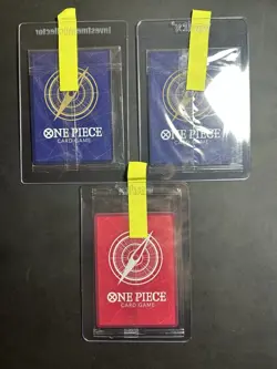 One Piece TCG SEALED Promos OVP Luffy / Zoro Egghead + Luffy Leader Foil SET - Image 5