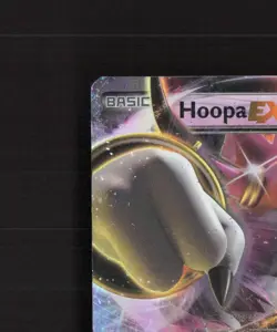 Hoopa EX XY71 XY Black Star Promo Holo Pokemon Card DMG - Image 3