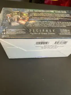 Decipher Star Trek CCG 2E Boos Star Trek Customizable Card Game Core SW (New) - Image 3