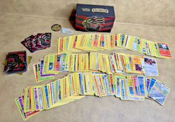 Pokemon Card Lot Approx 400 Holo Rev Holo Energies Trainers & Duplicates+ in Box - Image 1