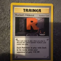 Rocket's Hideout Neo Revelation 63/64 NM Pokemon TCG Card - Image 1