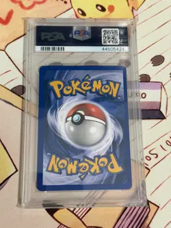 Pokemon TCG Ampharos Neo Genesis Holo Card 1/111 1st Edition PSA 9 - Image 2