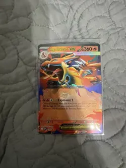 Mega Charizard Y Ex 030 Black Star Promo and Tin Pokemon TCG Cards - Image 1