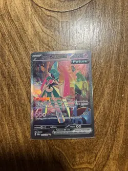 Pokemon TCG Iron Valiant EX Card Paradox Rift, Mint Condition - Image 1