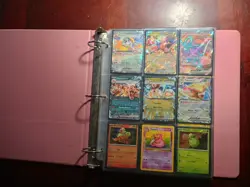 Pokemon Card Lot Collection Binder 140 Cards, EX, Holos,Promos - Image 1