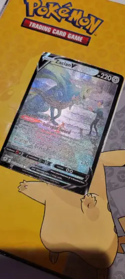 Astral Radiance Trainer Gallery Zacian V Holofoil TG21/TG30 pokemon card - Image 5
