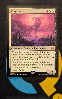 Emptiness Mythic ECL 222 Lorwyn Eclipsed MTG - Image 1