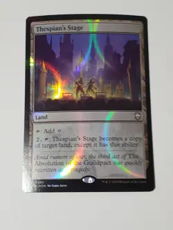 1x Thespian's Stage (Ripple Foil) Commander: Modern Horizons 3 Foil - Image 1