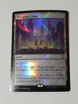 1x Thespian's Stage (Ripple Foil) Commander: Modern Horizons 3 Foil - Image 3