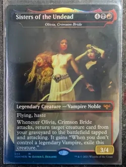 Sisters of the Undead (Olivia, Crimson Bride) - Foil - Crimson Vow (MTG) - Image 1