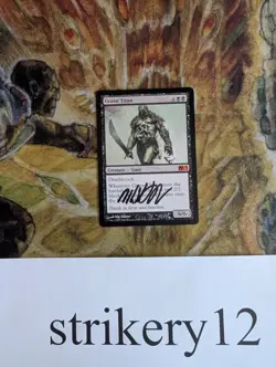 Grave Titan – Magic 2011 – Signed by Nills Hamm – MTG - Image 1