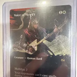 Voice of Victory (Borderless) Tarkir: Dragonstorm Regular pack fresh - Image 2