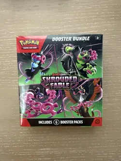 Pokemon Shrouded Fable Scarlet Violet Booster Bundle Factory Sealed 6 Packs - Image 1