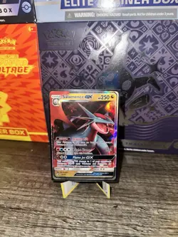 Pokemon TCG Salamence GX Dragon Majesty 44/70 Regular Ultra Rare - Image 2