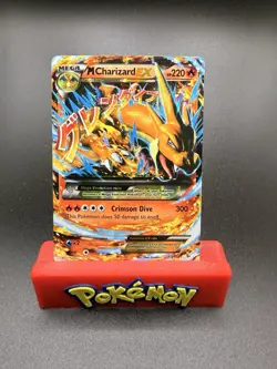 Pokemon TCG M Charizard EX 13/106 Flashfire Ultra Rare Holo Card NM - Image 1