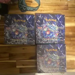 Pokemon TCG Stellar Miracle ステラミラクル Japanese Booster Boxes Lot of 3 - Image 1