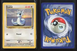 Dratini 38/130 Uncommon Base Set 2 Pokemon NM - Image 1