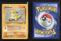 Sandshrew 91/130 Common Base Set 2 Pokemon LP - Image 1