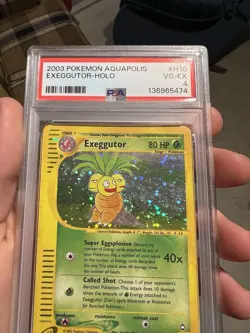 SWIRL PSA 4 2003 Aquapolis Exeggutor Holo Foil H10/H32 E-Reader Pokemon WOTC - Image 3