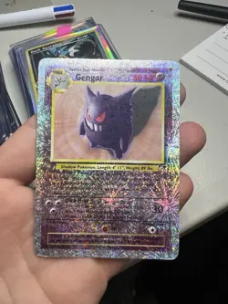 2002 Pokemon Legendary Collection Gengar 11/110 Reverse Holo Foil *READ DISC* - Image 3